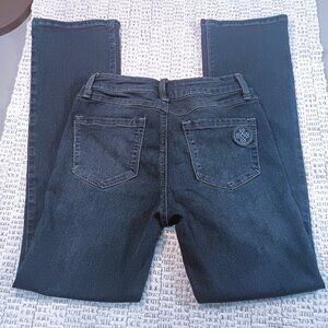 Laurie Felt Los Angeles women's Silky Baby Bell bottom pull on jeans sz XSP